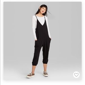 Wild fable oversized jumpsuit - Black jersey
